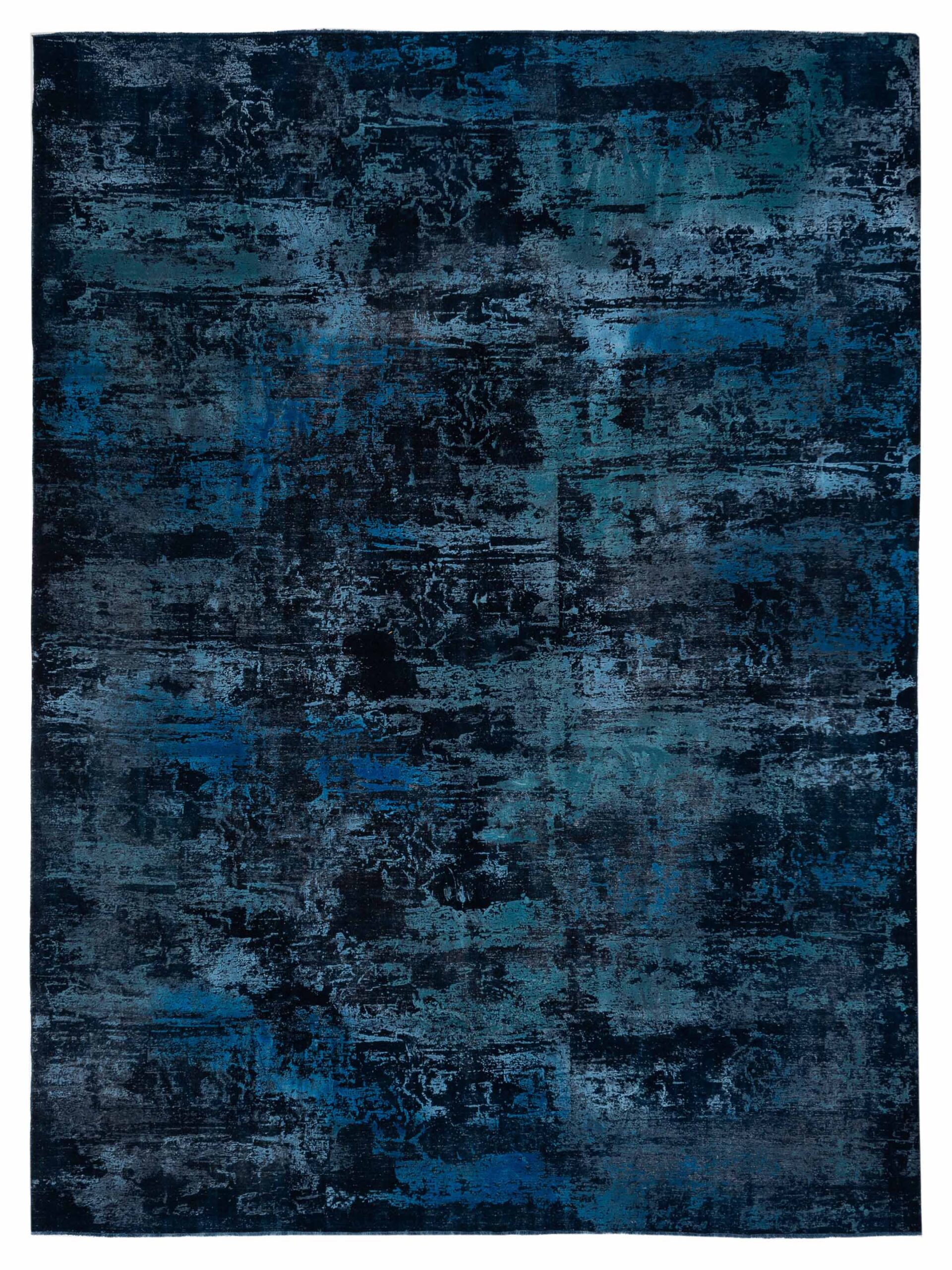 Contemporary Multi 9.9x13.9 Hand Knotted Rug