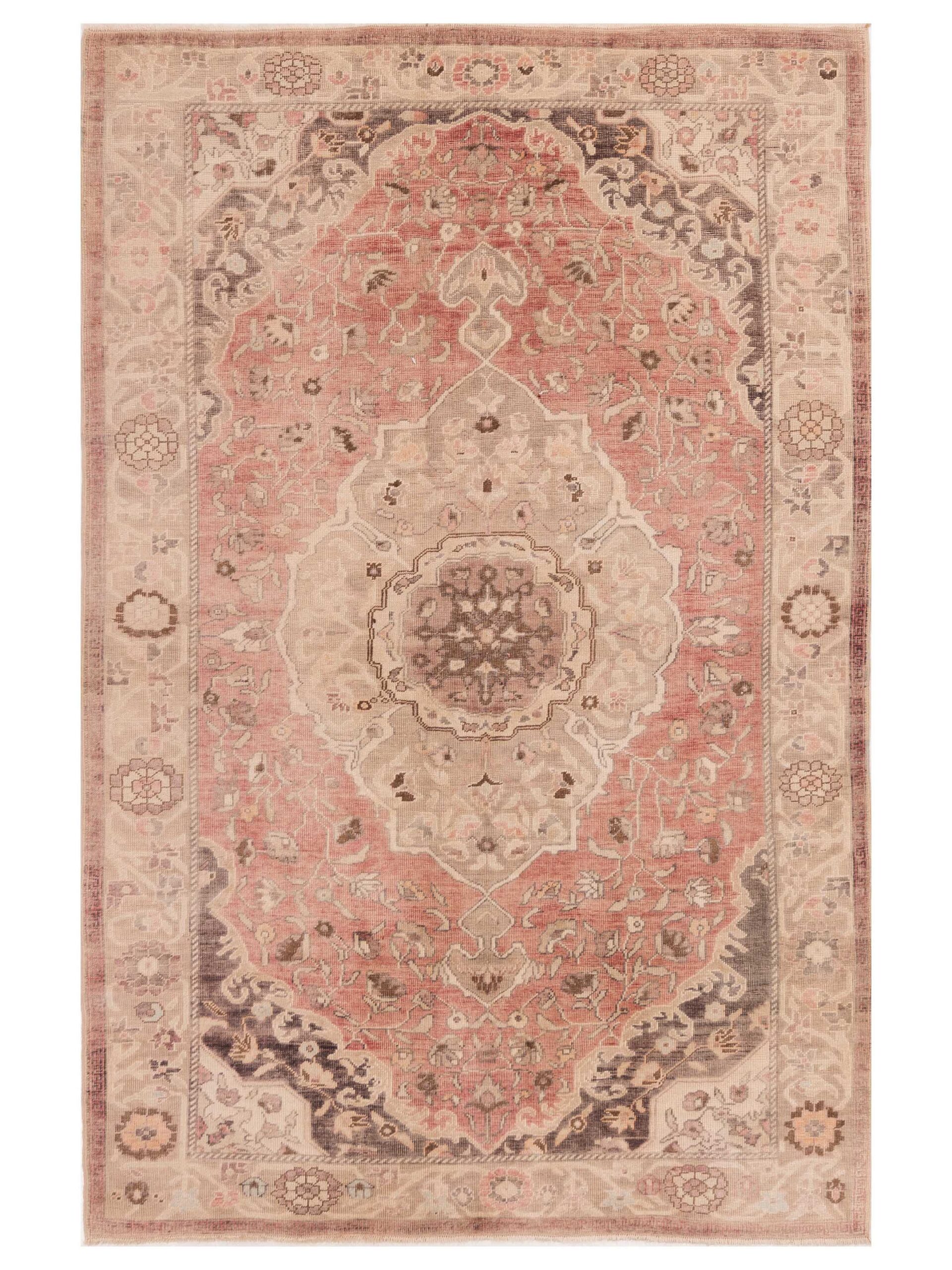 Anatolian Pink Beige 6x8.10 Hand Knotted Rug